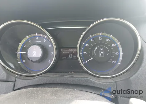 2011 Hyundai Sonata Se from USA, damaged, VIN 5NPEC4AC3BH053536